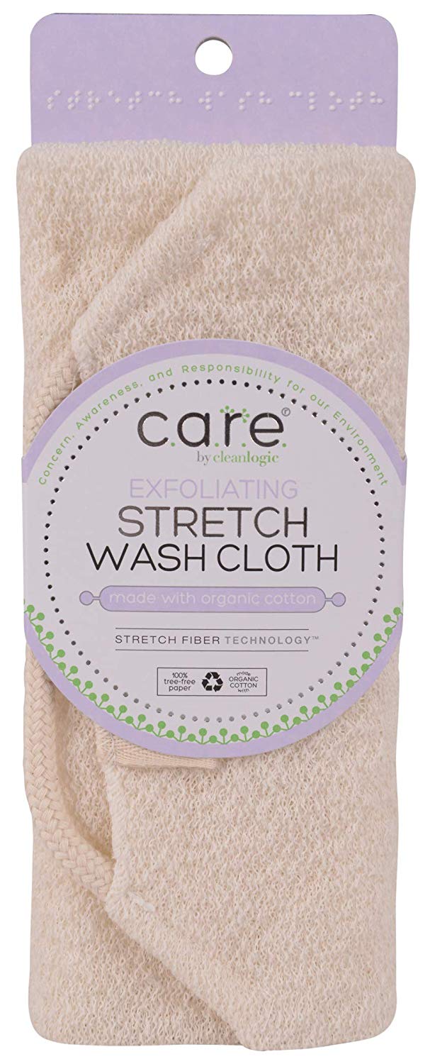 CLEANLOGIC C.A.R.E. Exfoliating Stretch Wash Cloth 1 Count